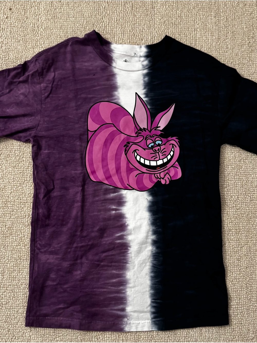 Disney Parks Tie Dye Cheshire Cat Shirt